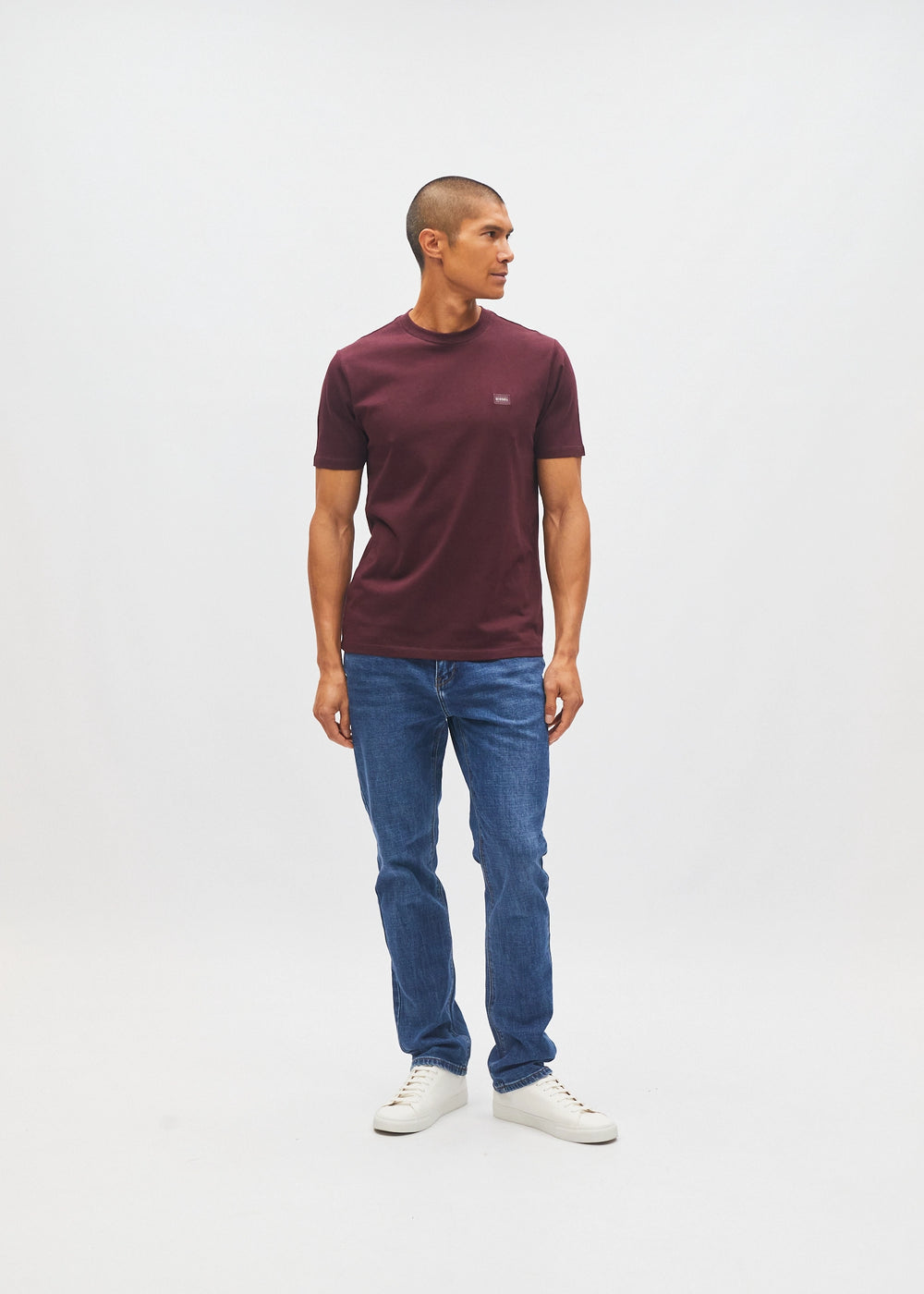 John Tee Deep Burgundy
