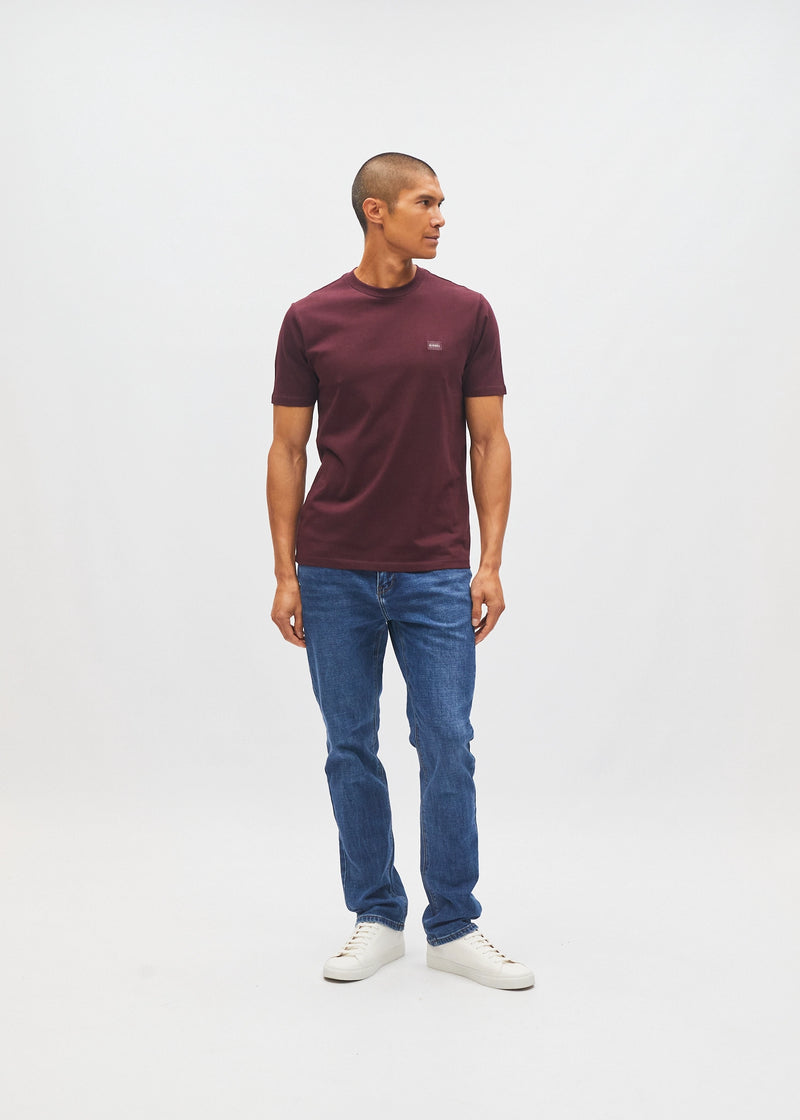 John Tee Deep Burgundy