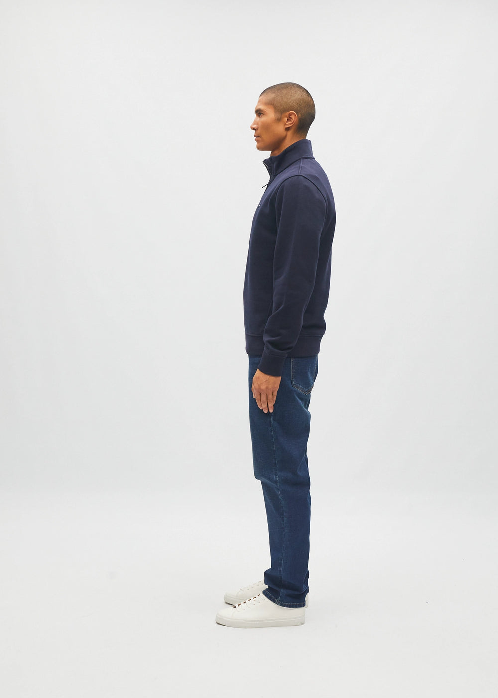 Jordan Half Zip Metro Navy