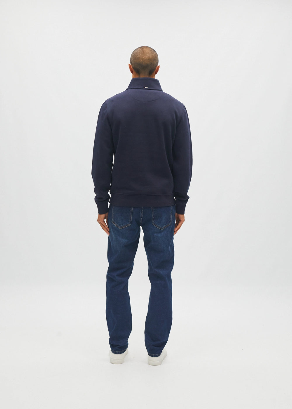 Jordan Half Zip Metro Navy