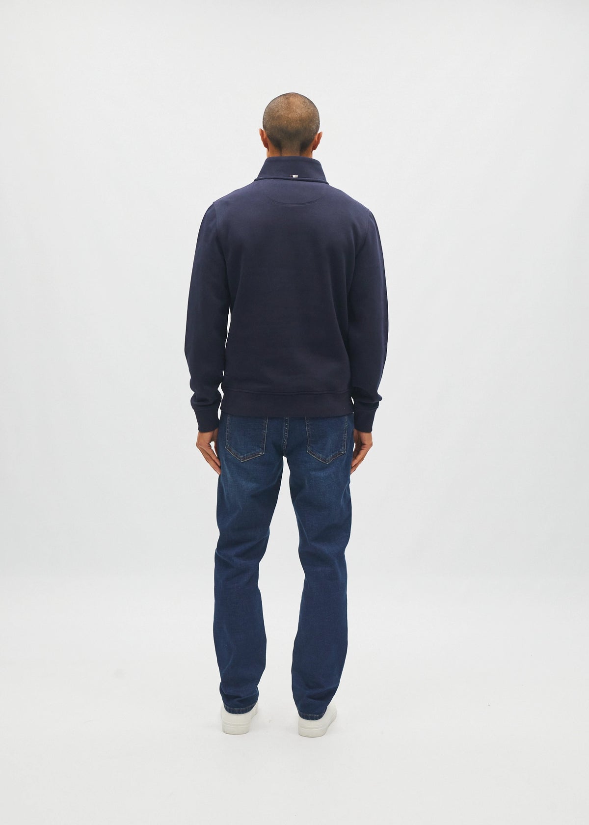 Jordan Half Zip Metro Navy