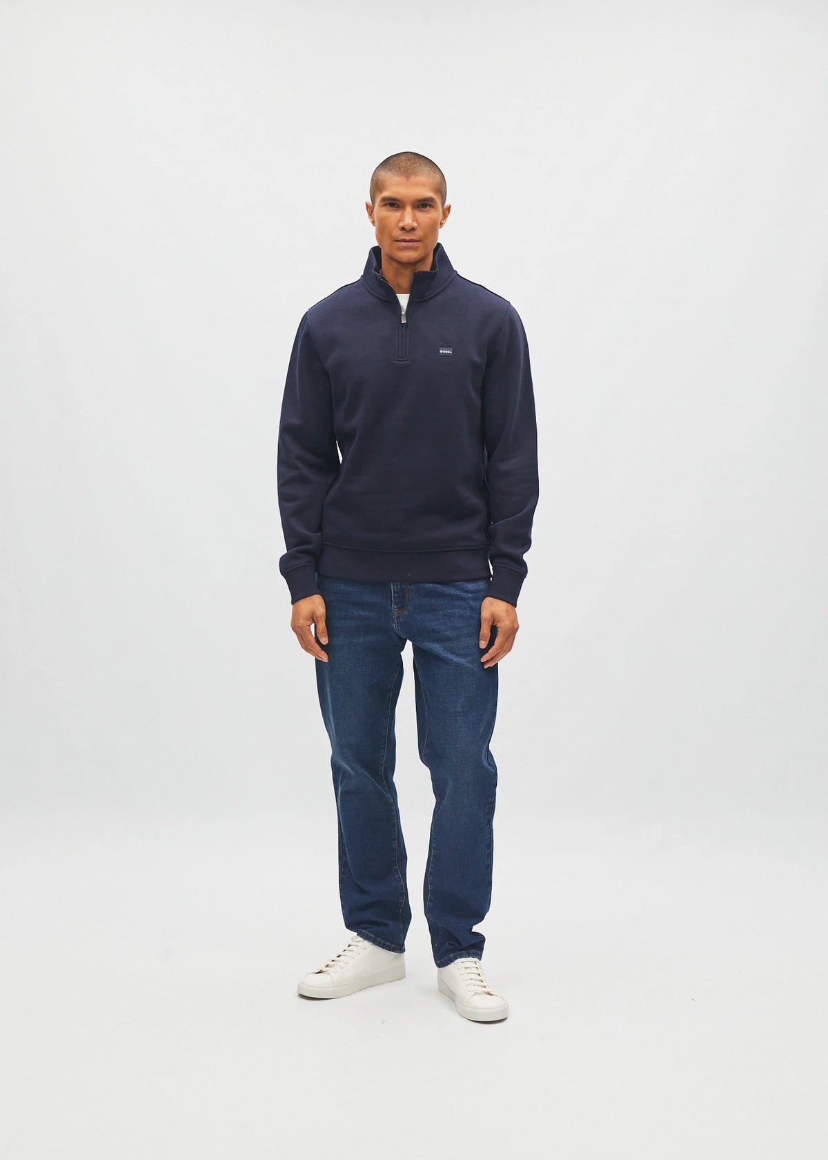Jordan Half Zip Metro Navy