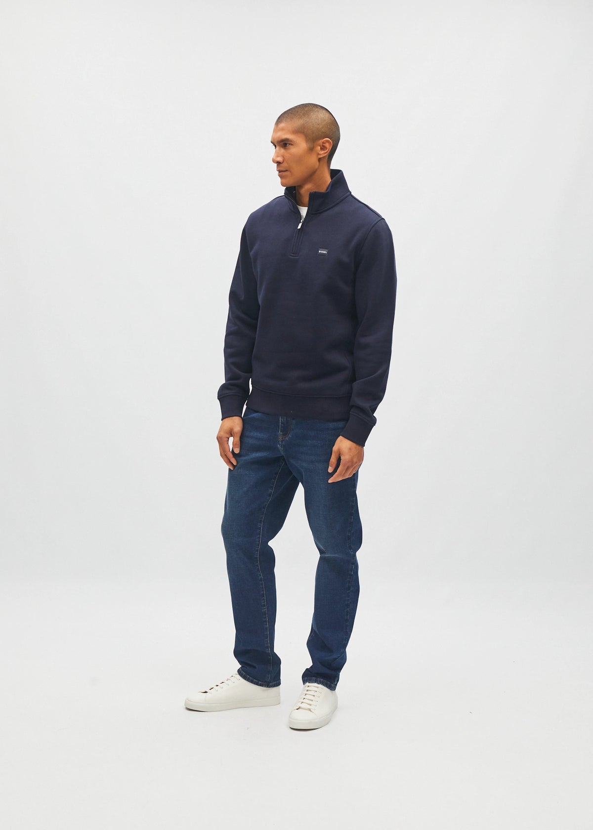 Jordan Half Zip Metro Navy