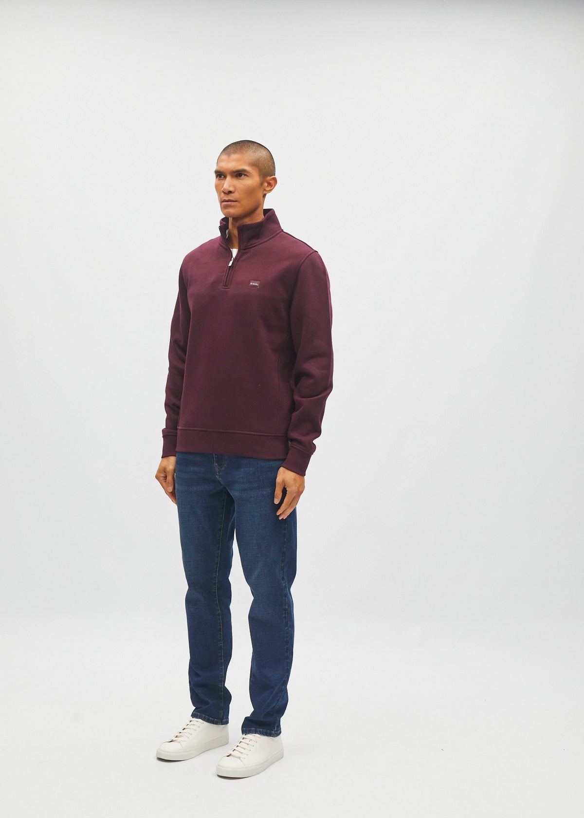 Jordan Half Zip Deep Burgundy