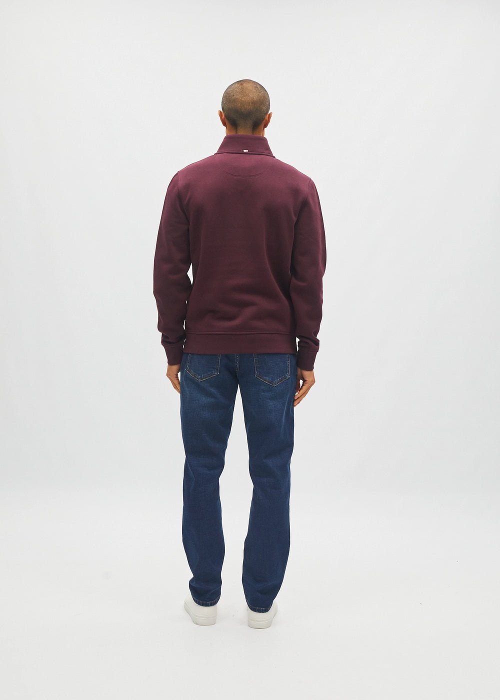 Jordan Half Zip Deep Burgundy