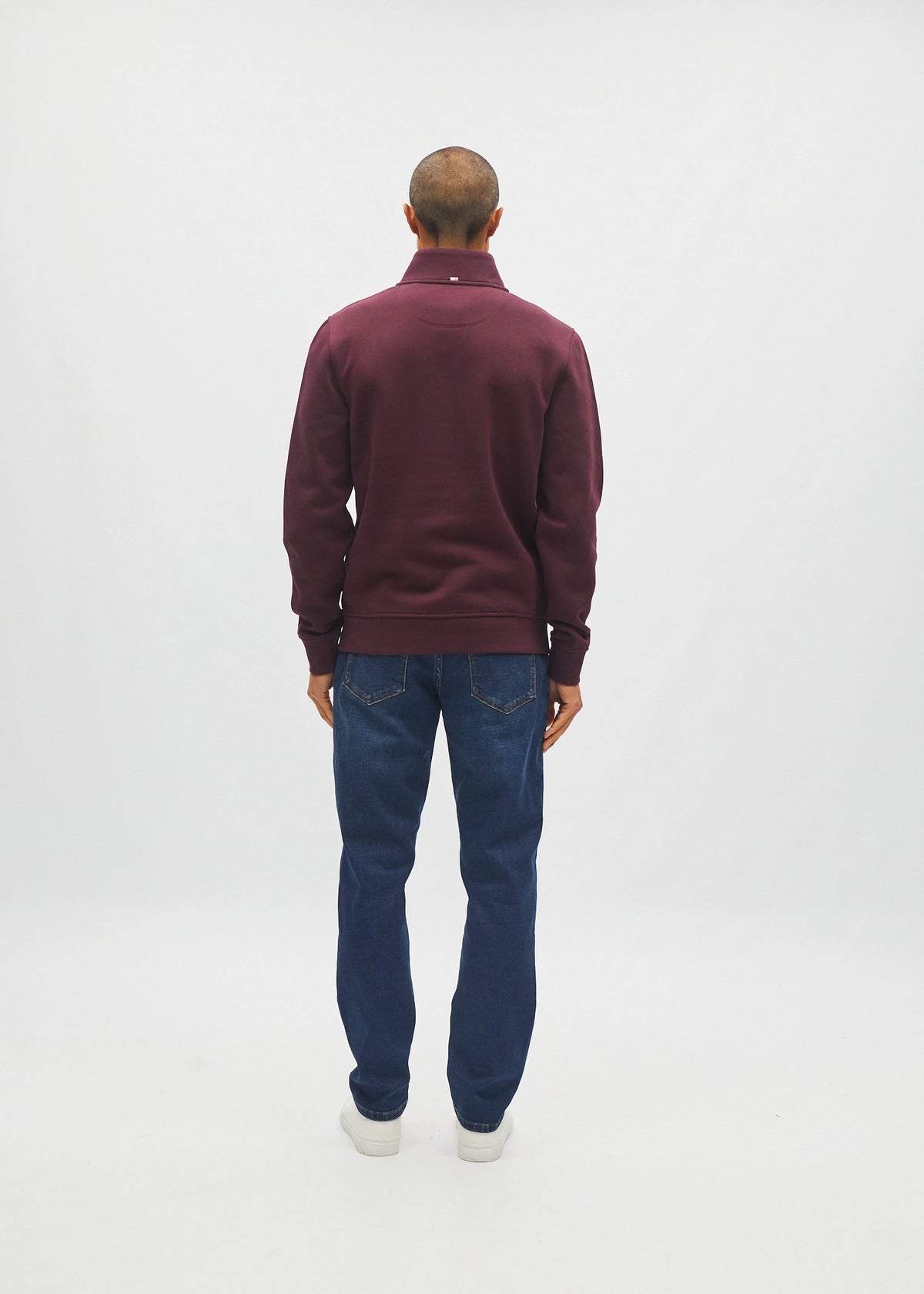 Jordan Half Zip Deep Burgundy
