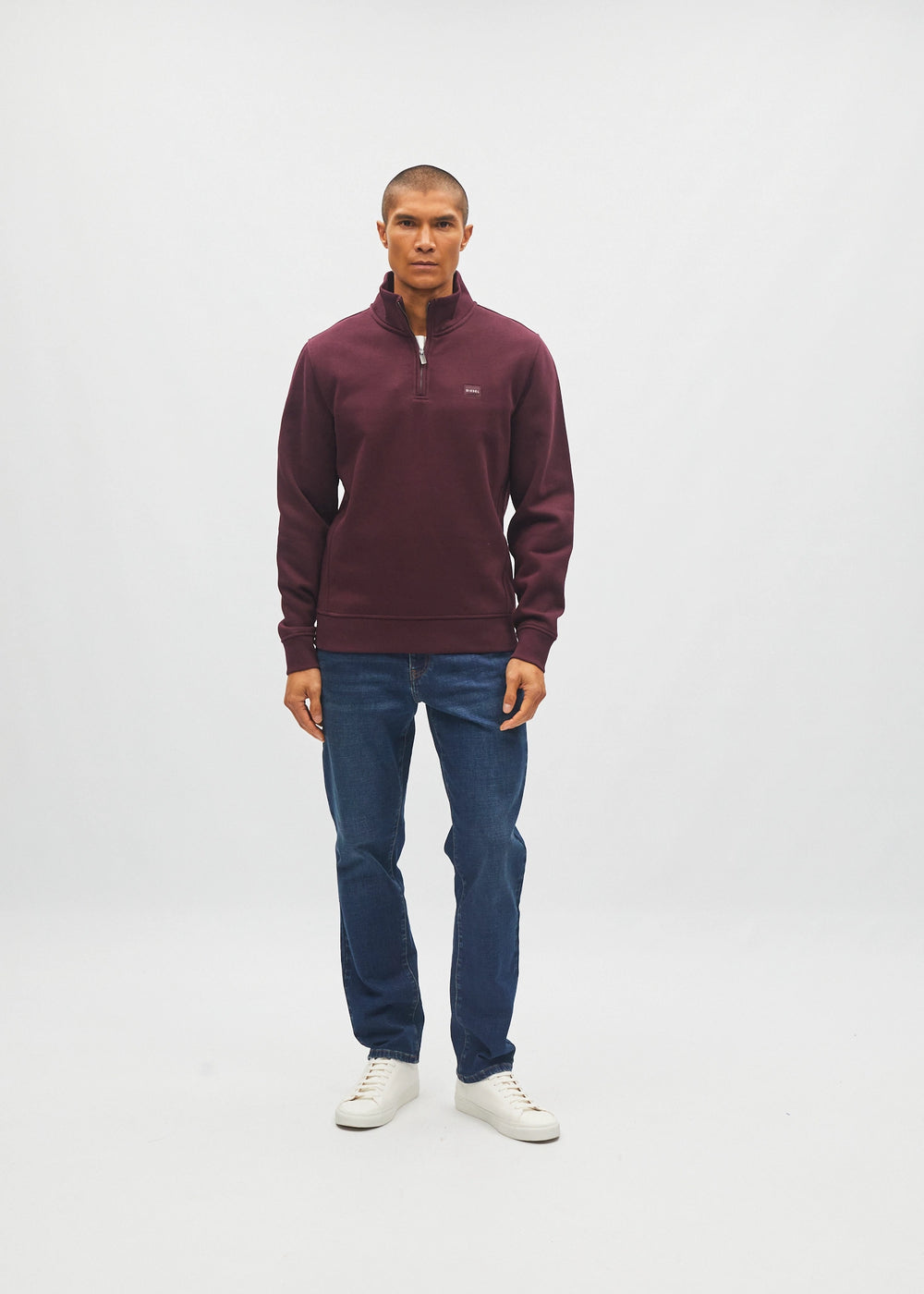 Jordan Half Zip Deep Burgundy