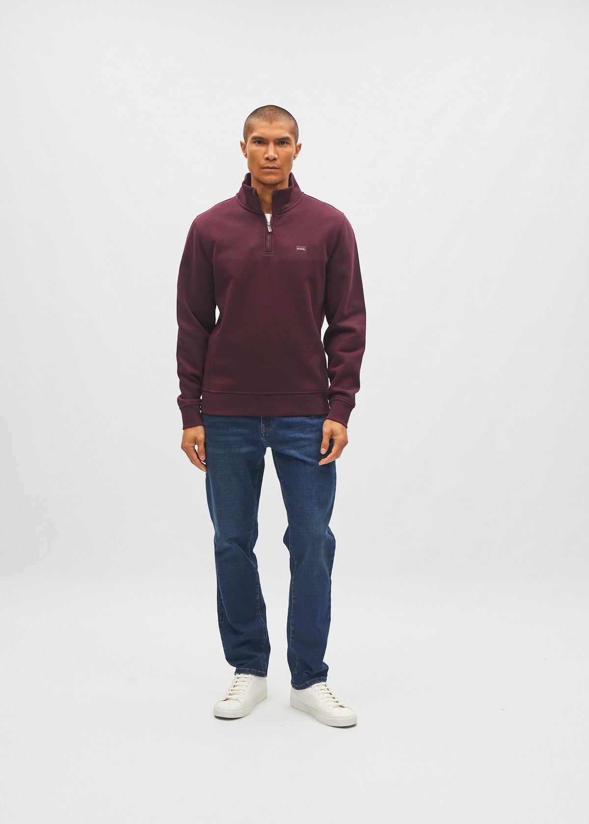 Jordan Half Zip Deep Burgundy