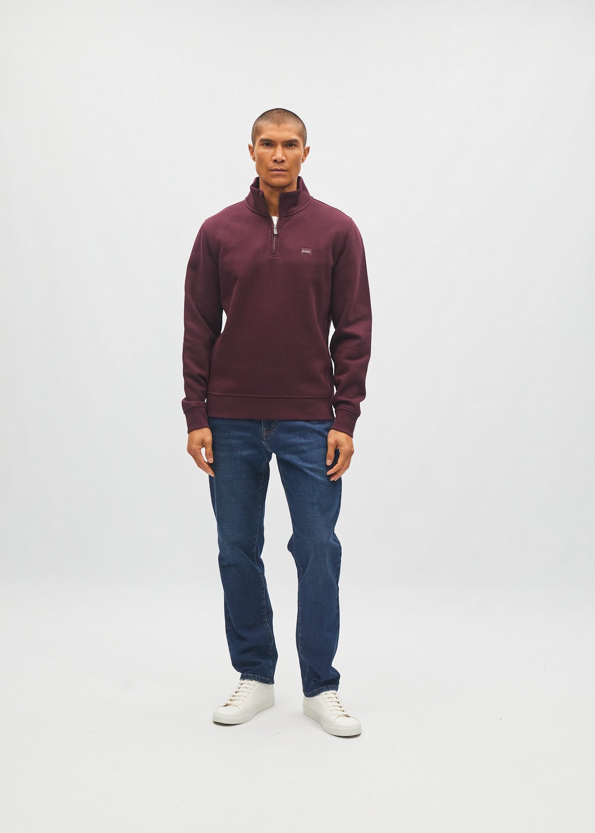 Jordan Half Zip Deep Burgundy