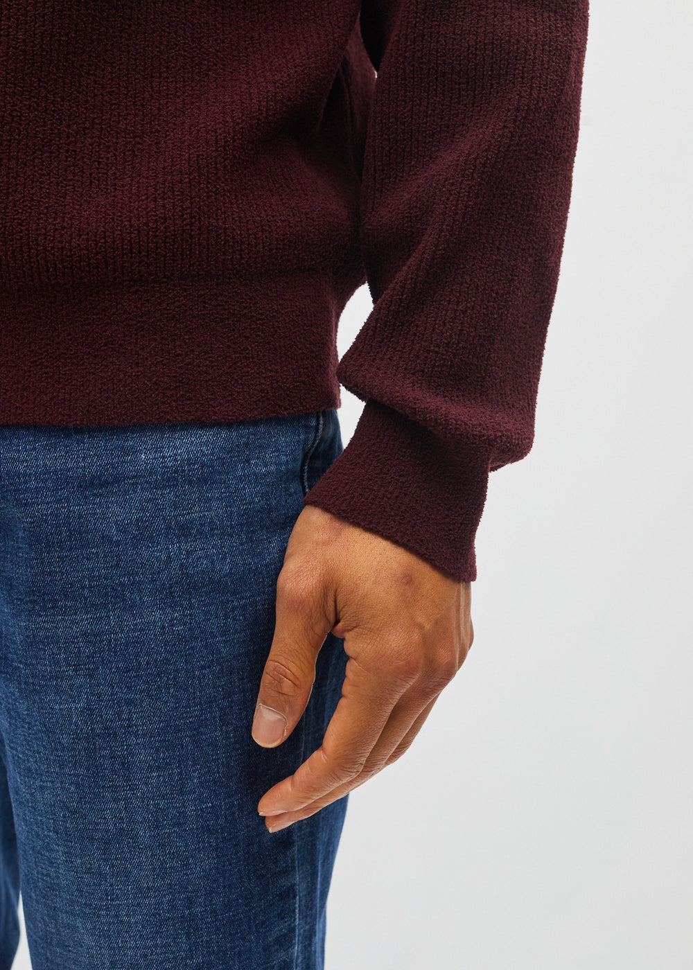 Jordi Sweater Deep Burgundy