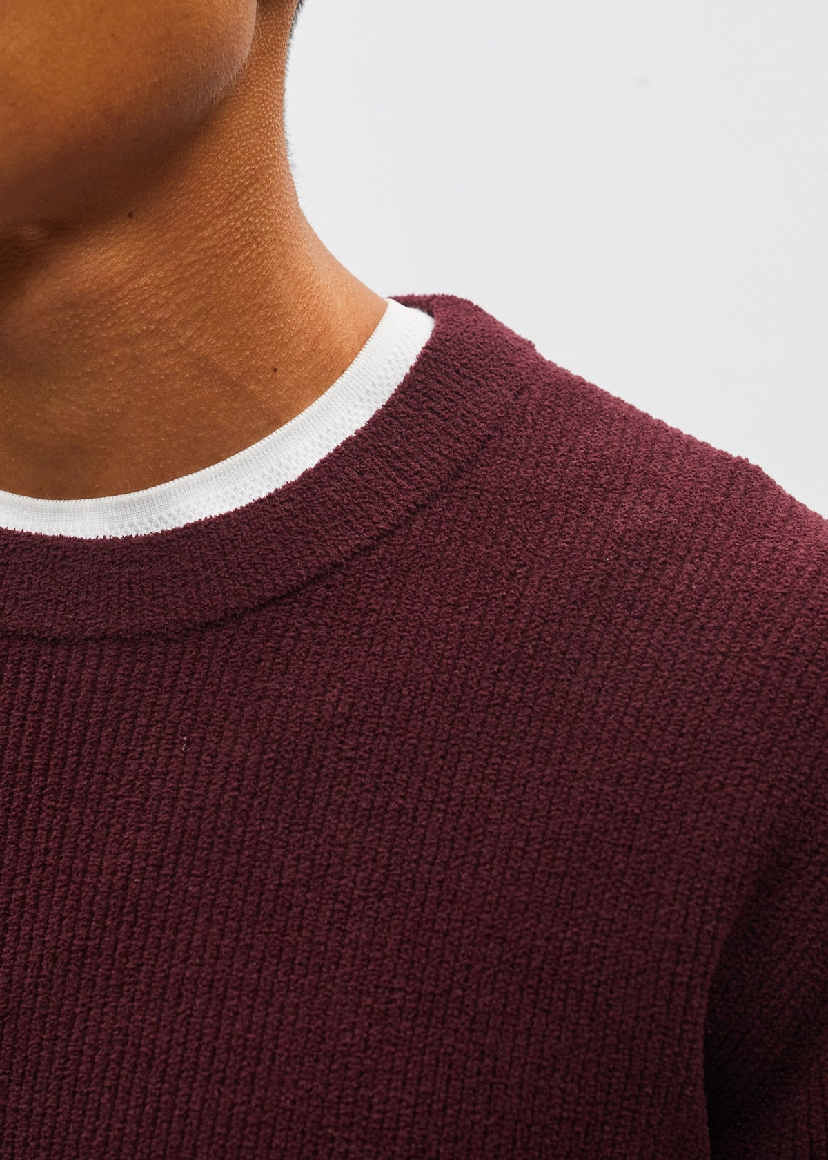 Jordi Sweater Deep Burgundy