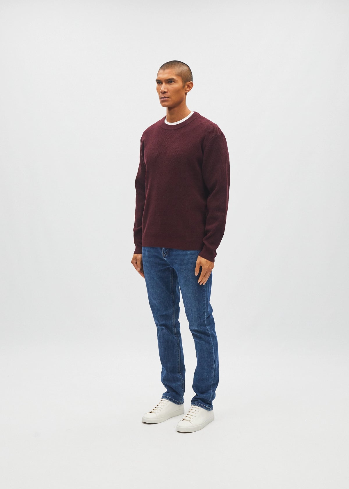Jordi Sweater Deep Burgundy