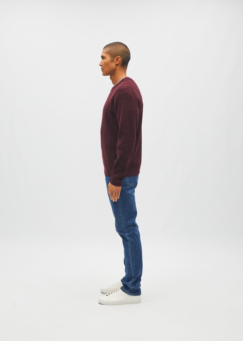 Jordi Sweater Deep Burgundy