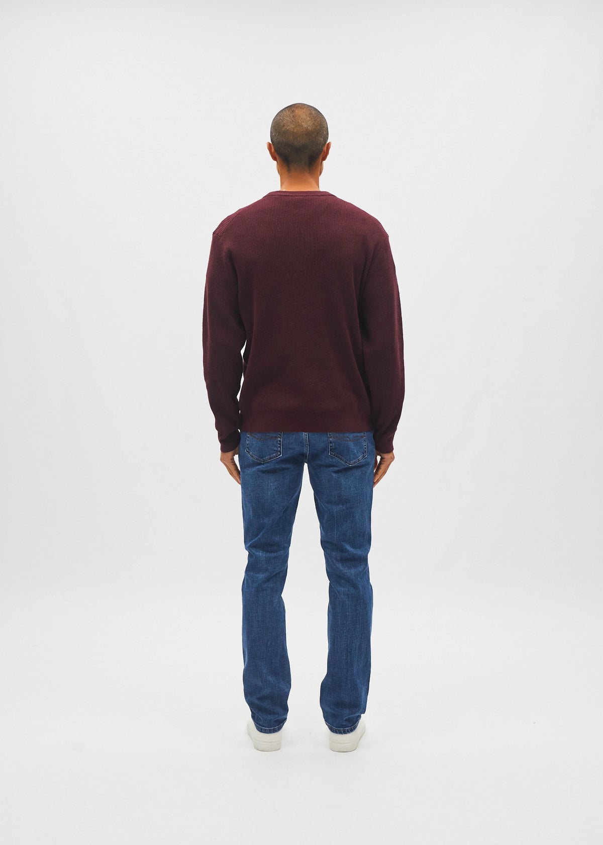 Jordi Sweater Deep Burgundy