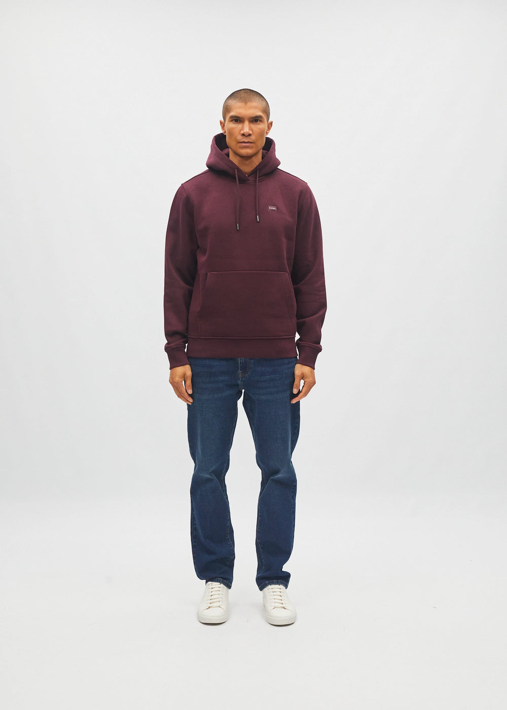 Julian Hoodie Deep Burgundy
