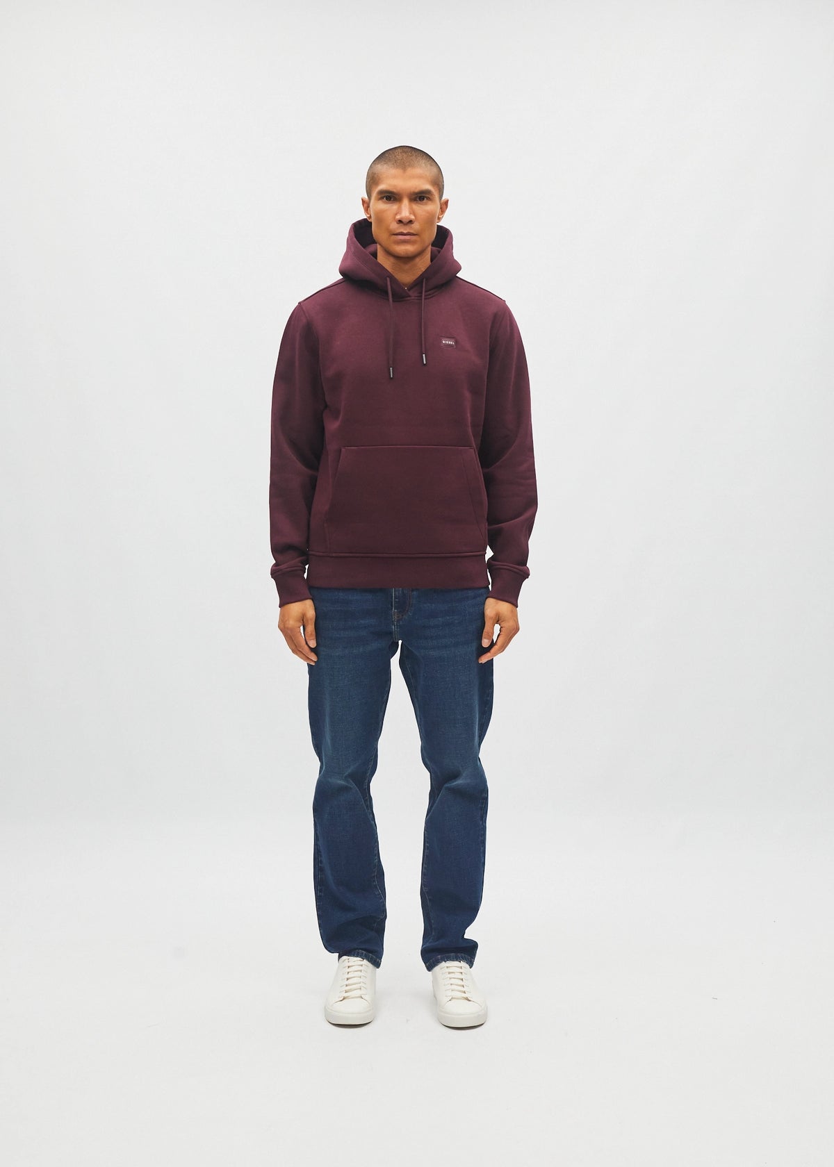 Julian Hoodie Deep Burgundy