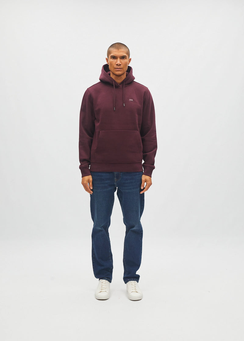 Julian Hoodie Deep Burgundy