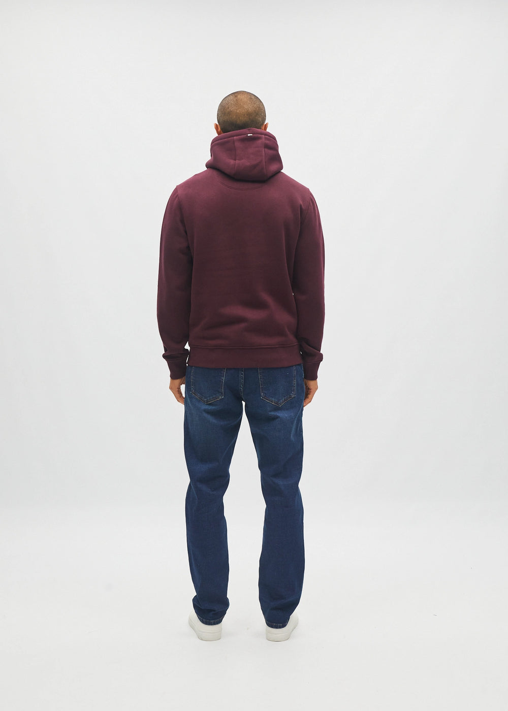 Julian Hoodie Deep Burgundy
