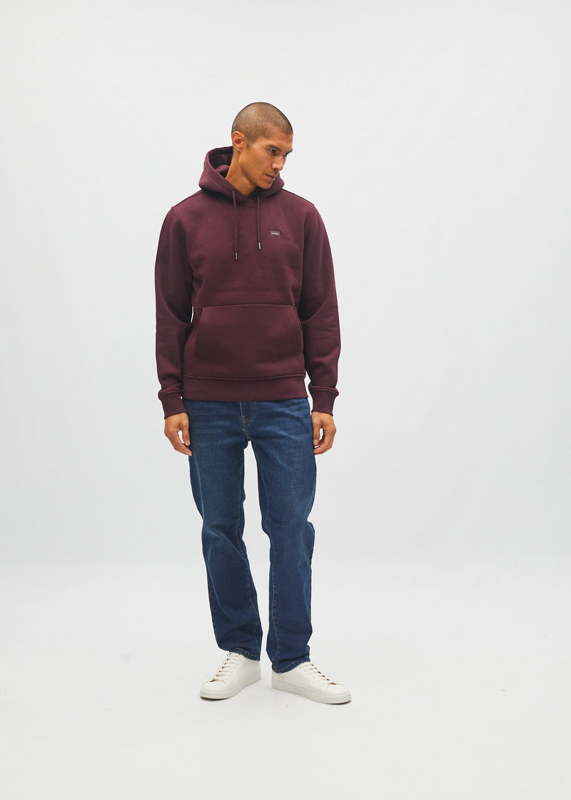 Julian Hoodie Deep Burgundy