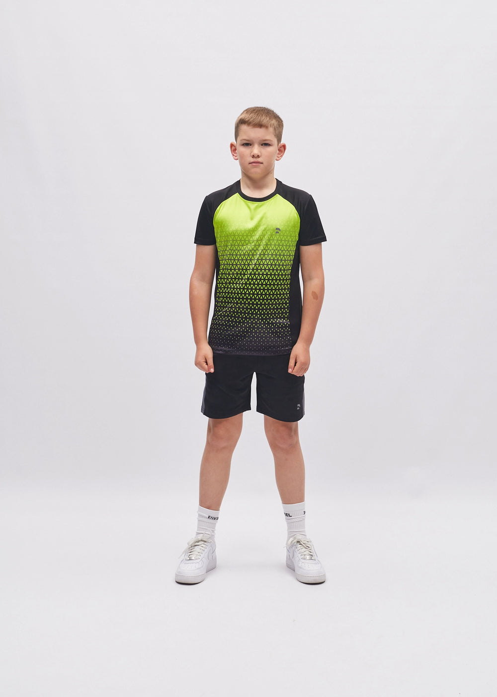 Kalo Tee lime / Black
