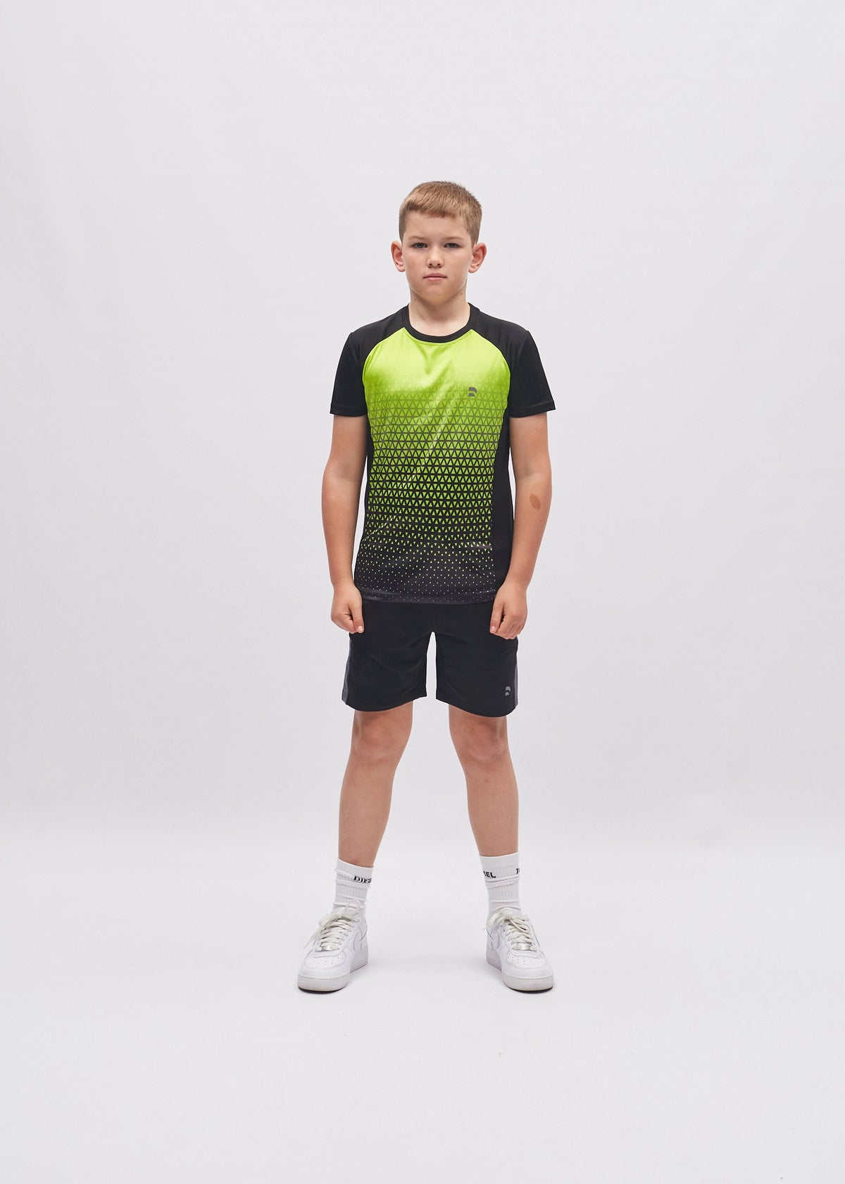 Kalo Tee lime / Black