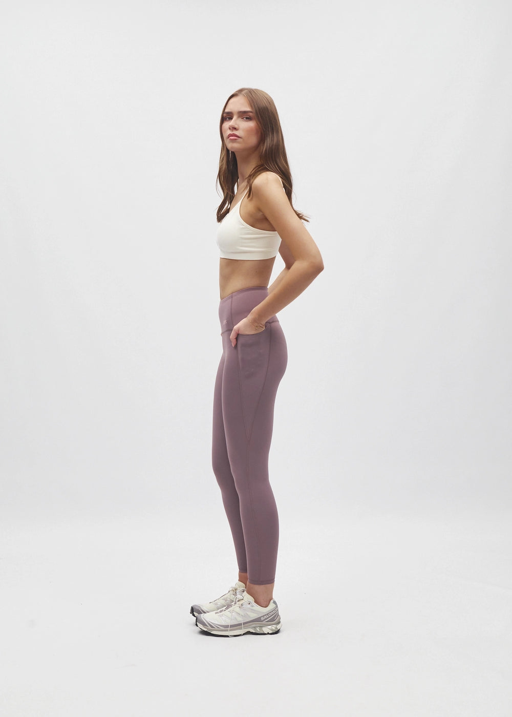Kerri UHR Pant Dusty Mauve
