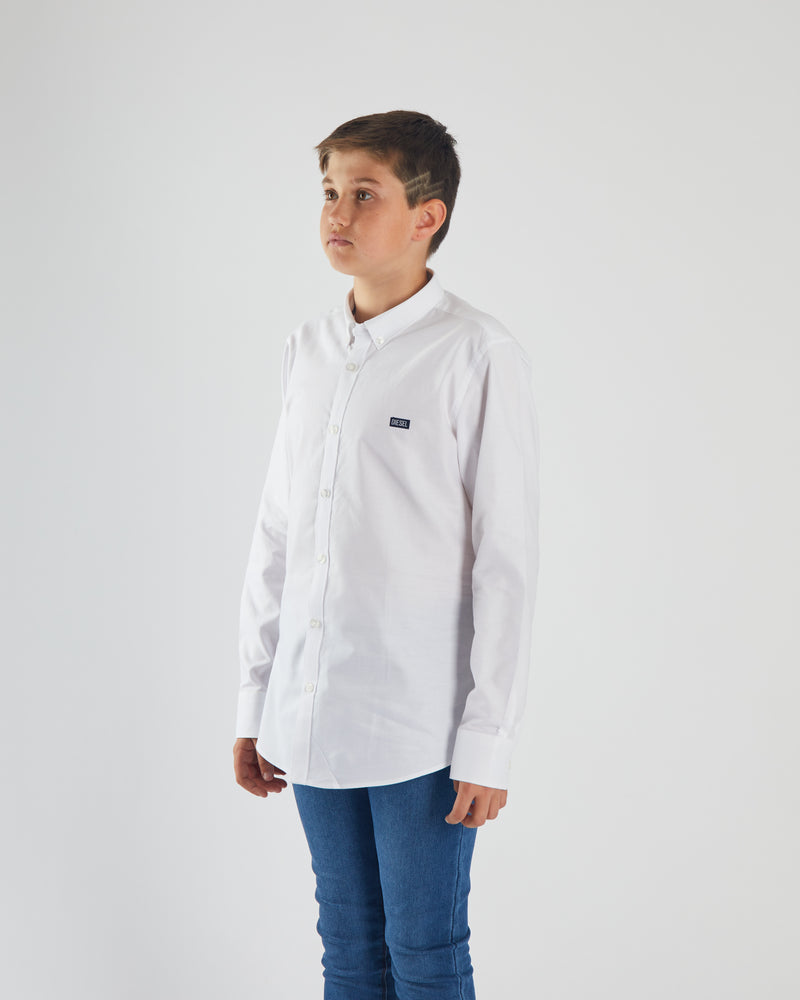 Keane Oxford Shirt White