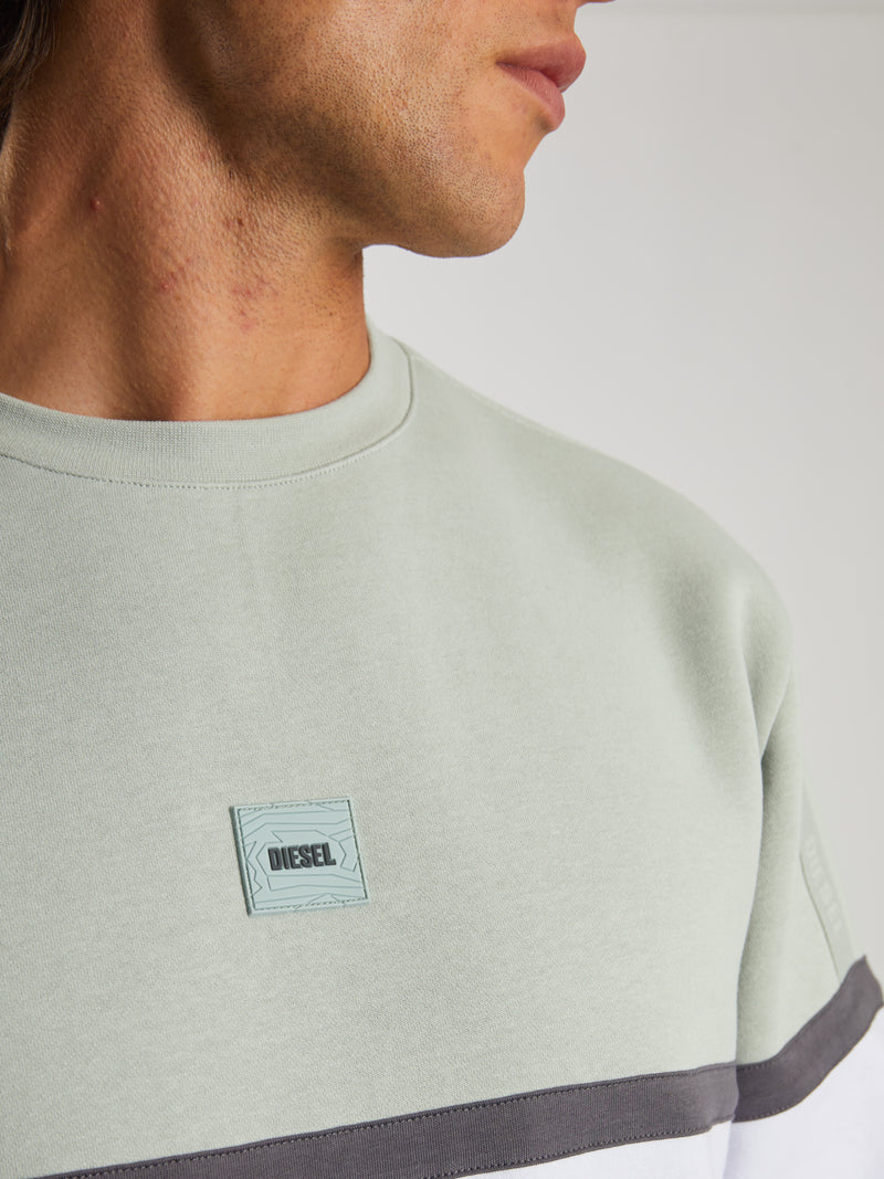 Kenneth Sweatshirt Glacier Ice