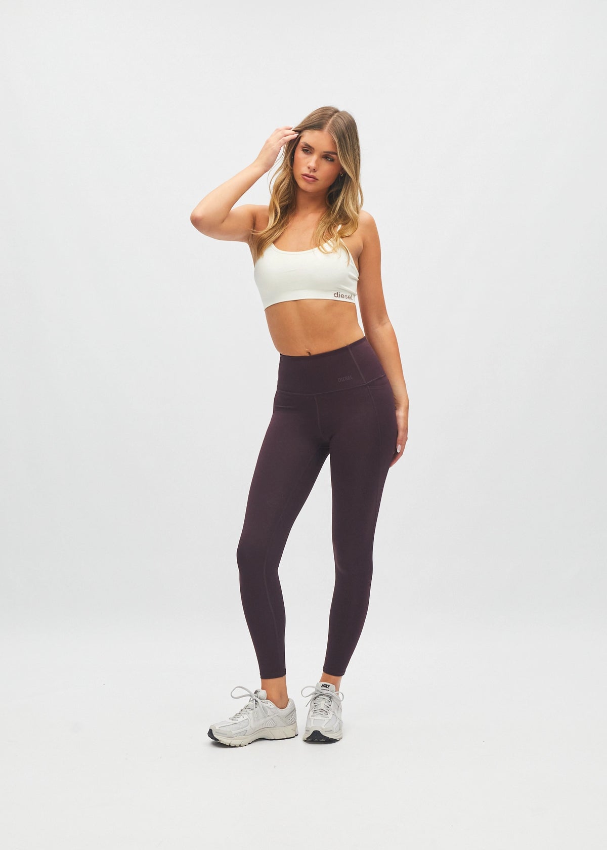 Kerri UHR Pant Berry Plum