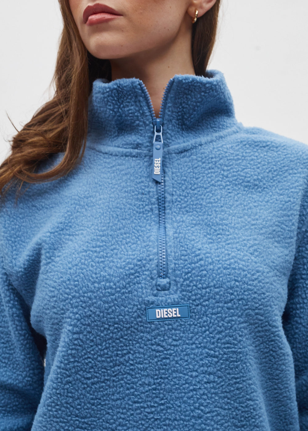 Luna Half Zip Pitch Blue