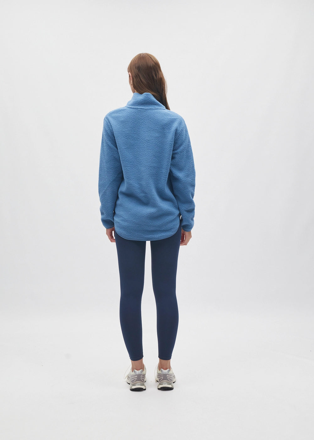 Luna Half Zip Pitch Blue
