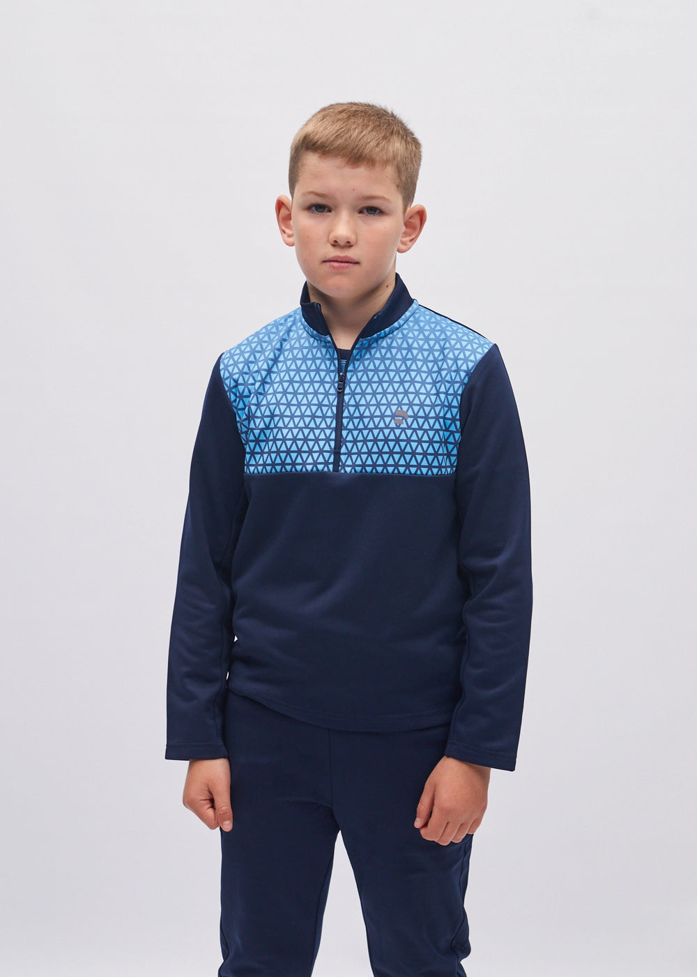Mahon Half Zip Navy/Blue