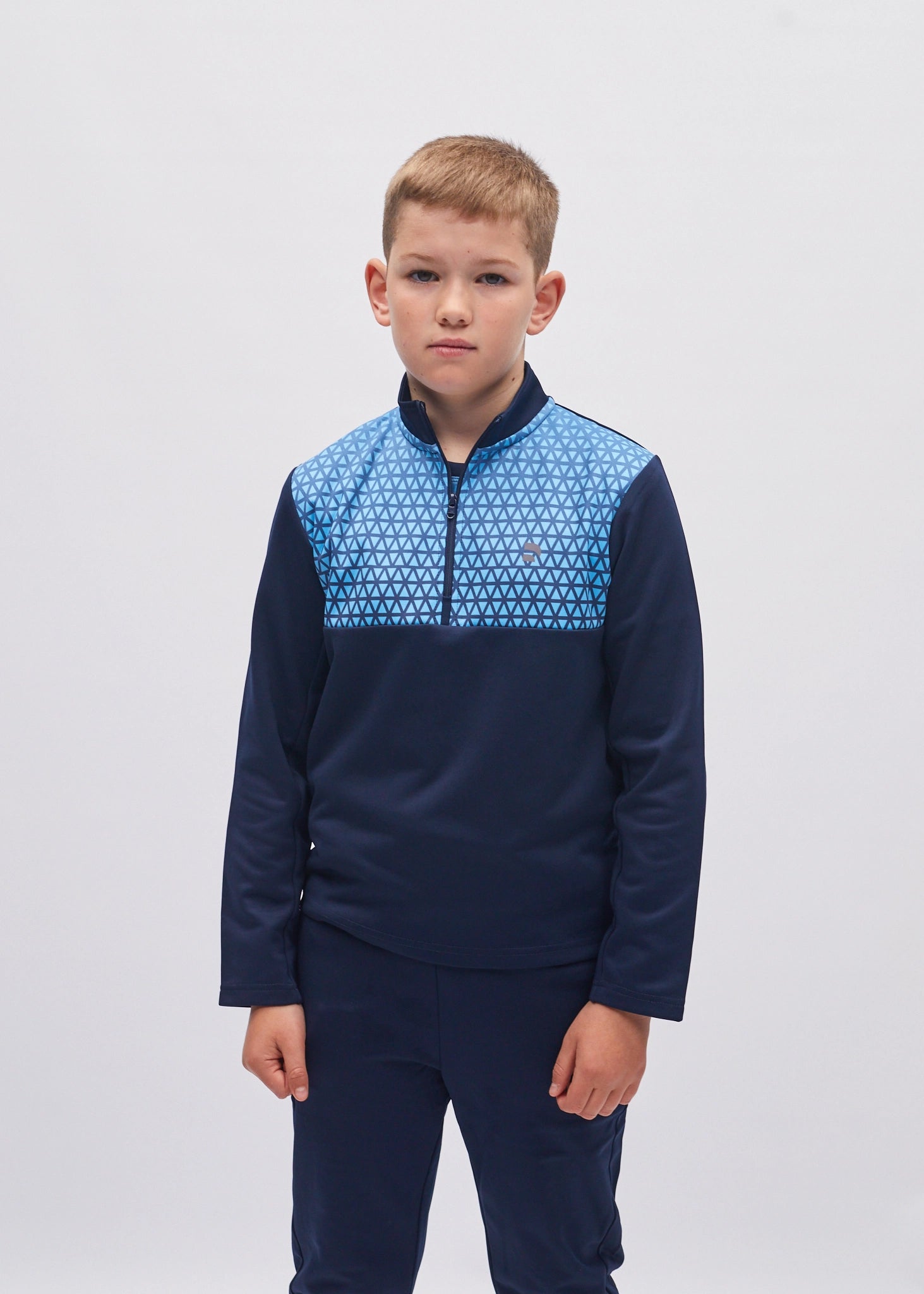 Mahon Half Zip Navy/Blue