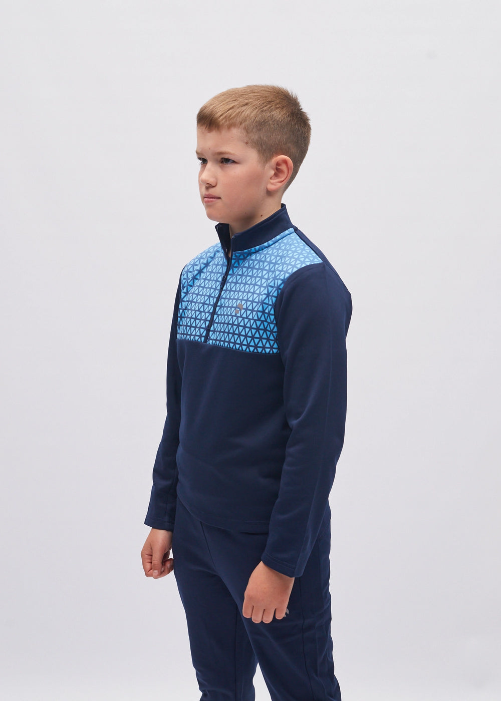 Mahon Half Zip Navy/Blue