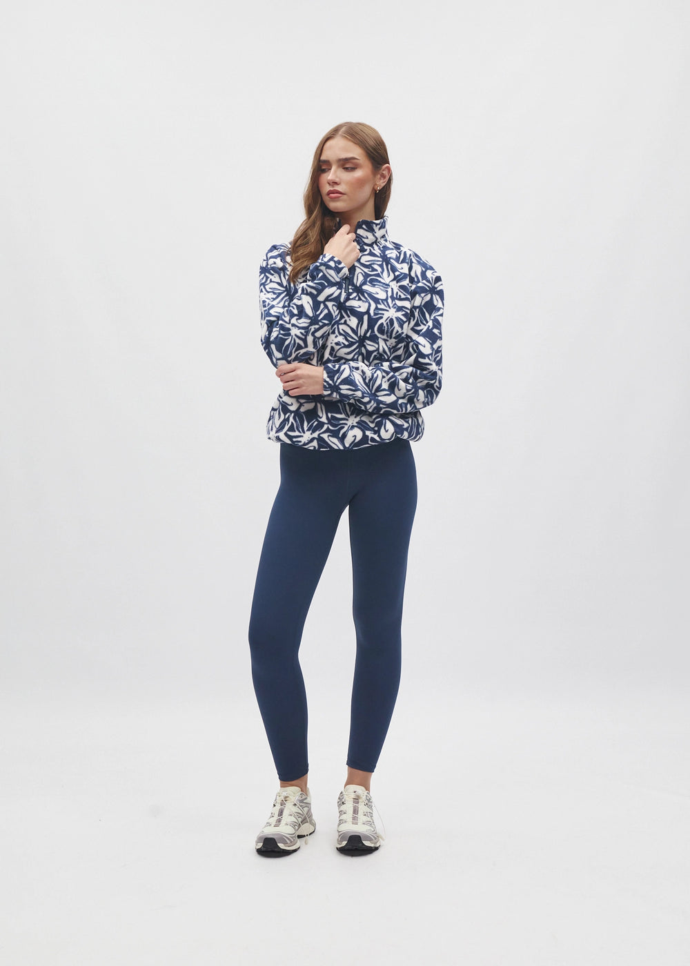 Nerine Half Zip Royal Azure