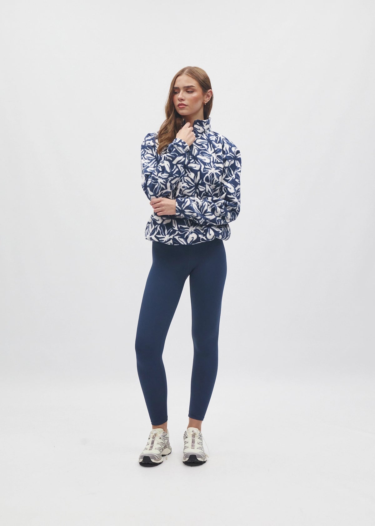 Nerine Half Zip Royal Azure