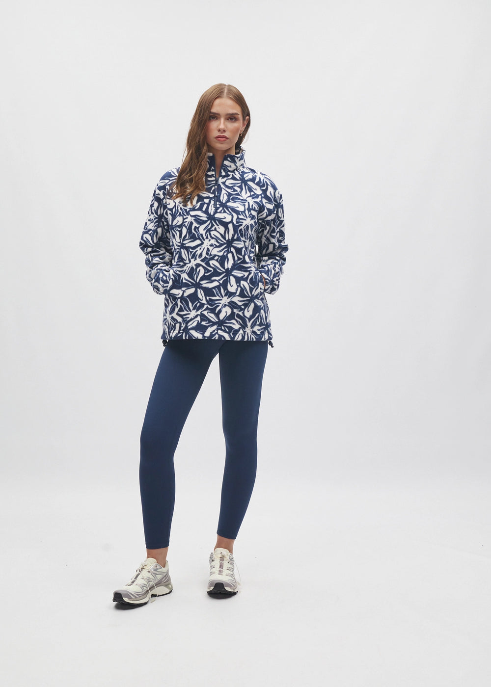 Nerine Half Zip Royal Azure