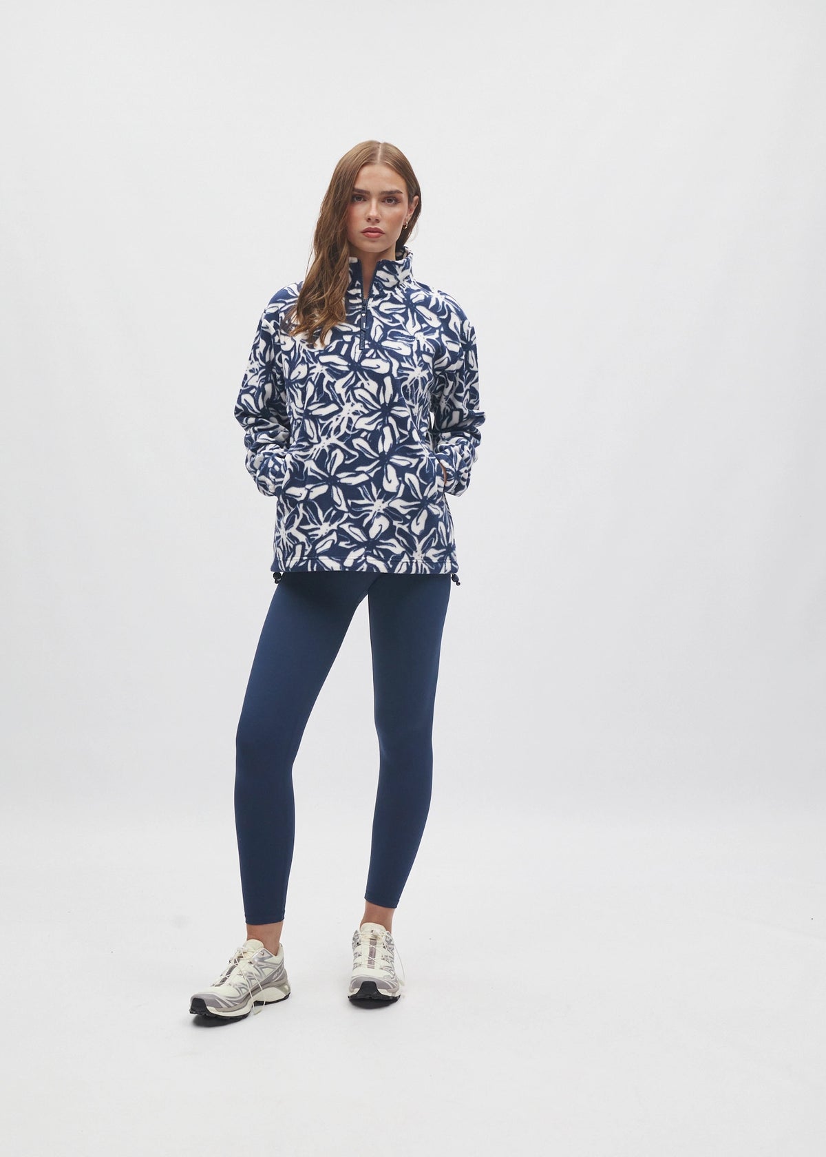 Nerine Half Zip Royal Azure