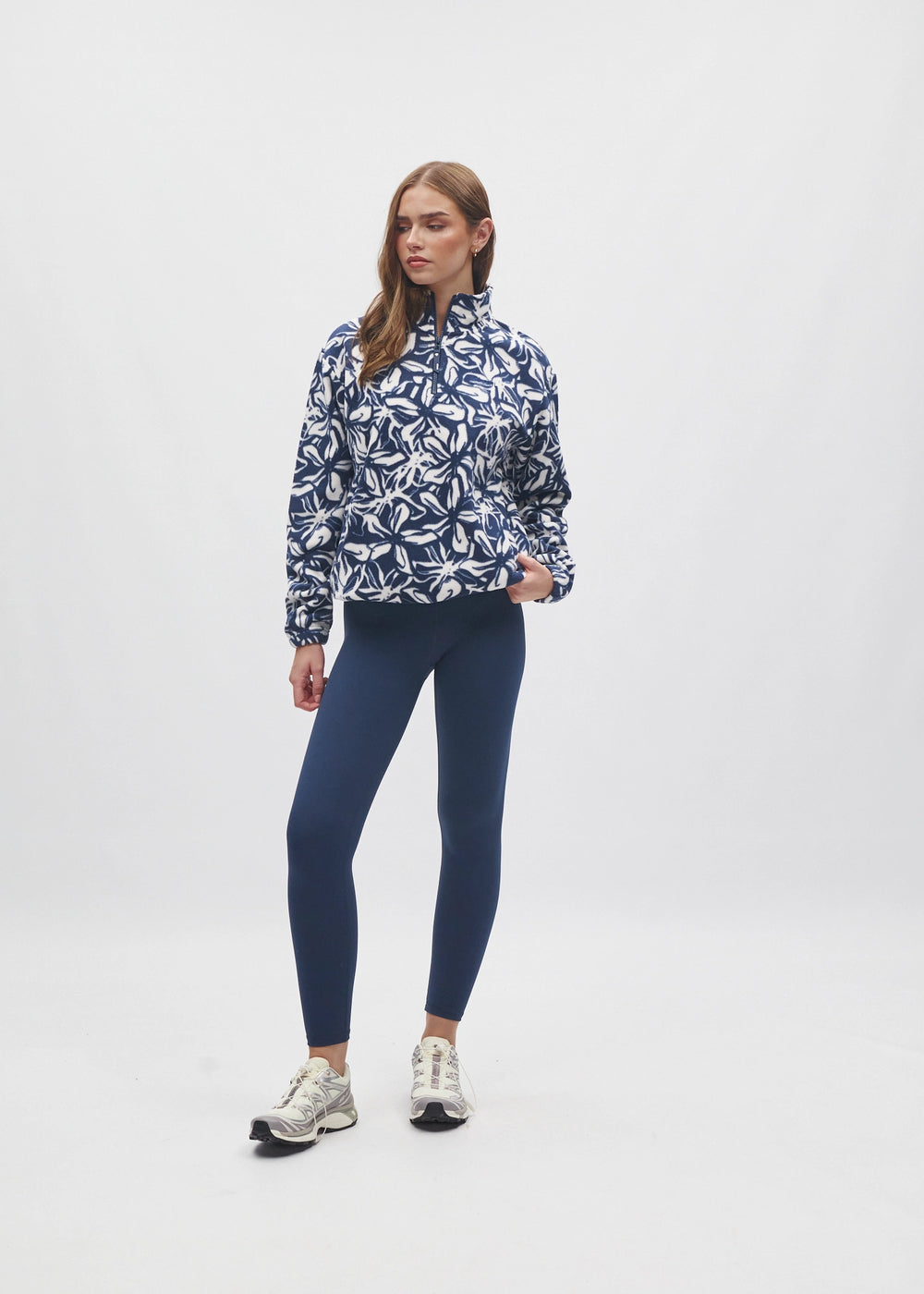Nerine Half Zip Royal Azure