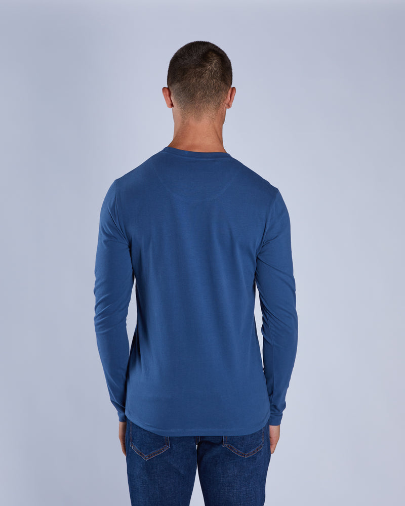Basic Nilo LS Tee Falcon Blue