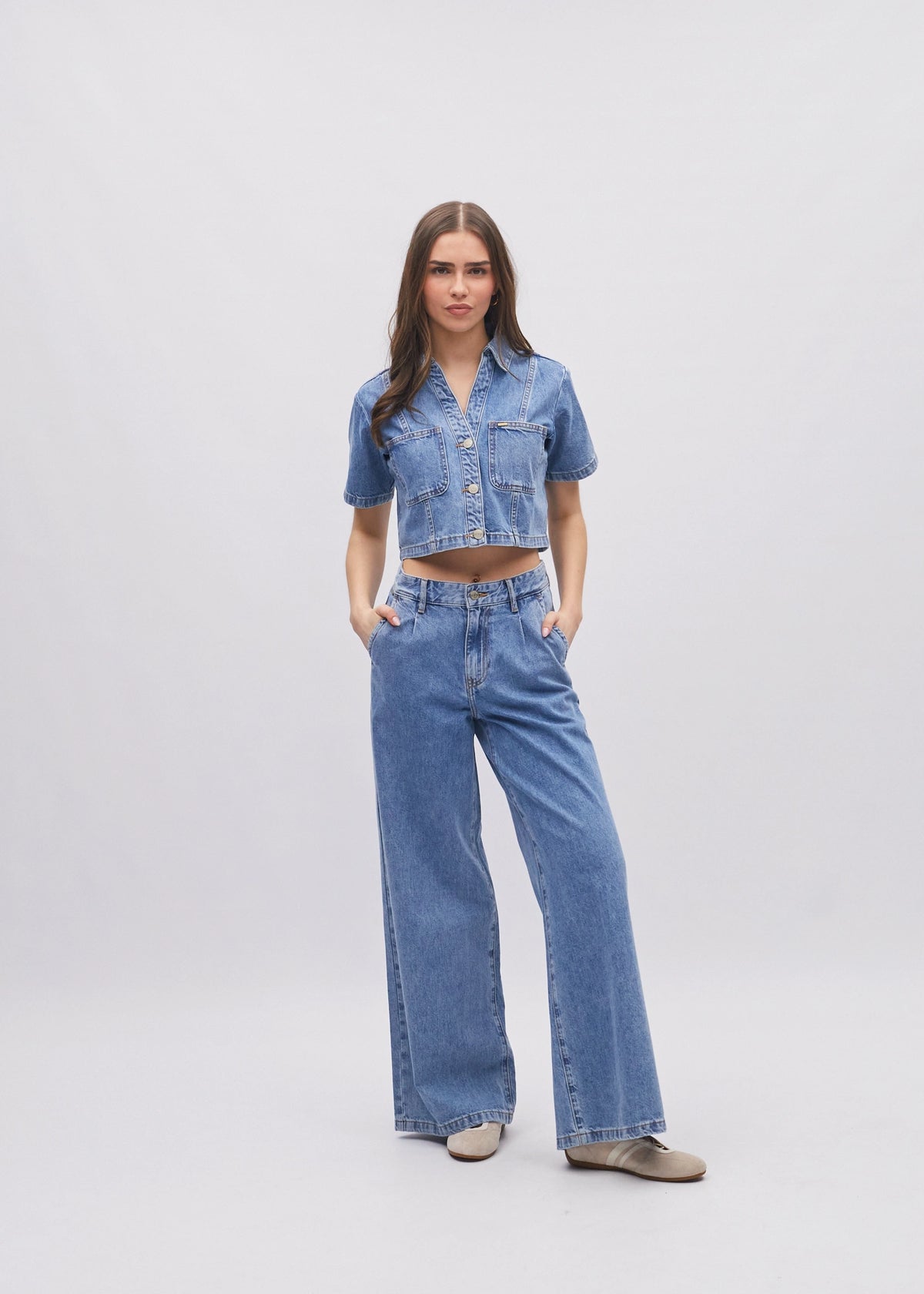 Nina Shirt Light Blue