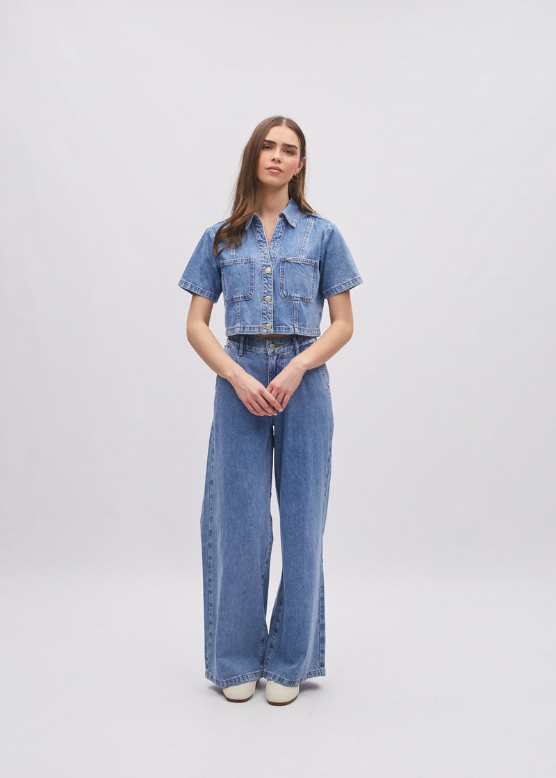 Nina Shirt Light Blue