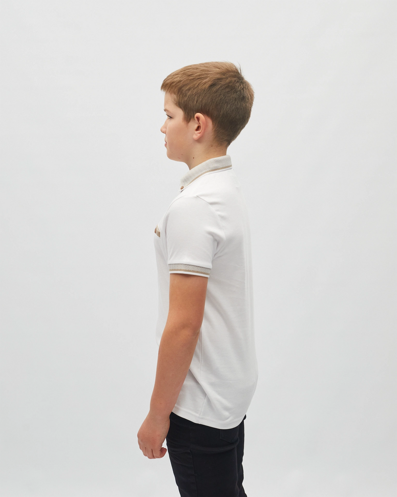 Nixon Polo White