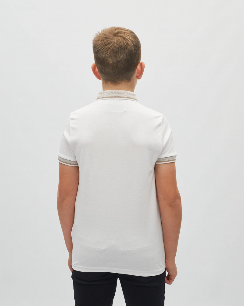 Nixon Polo White
