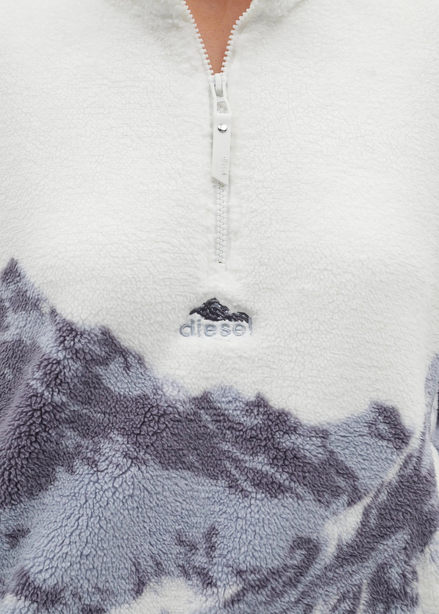Nordic Half Zip Multi Blue