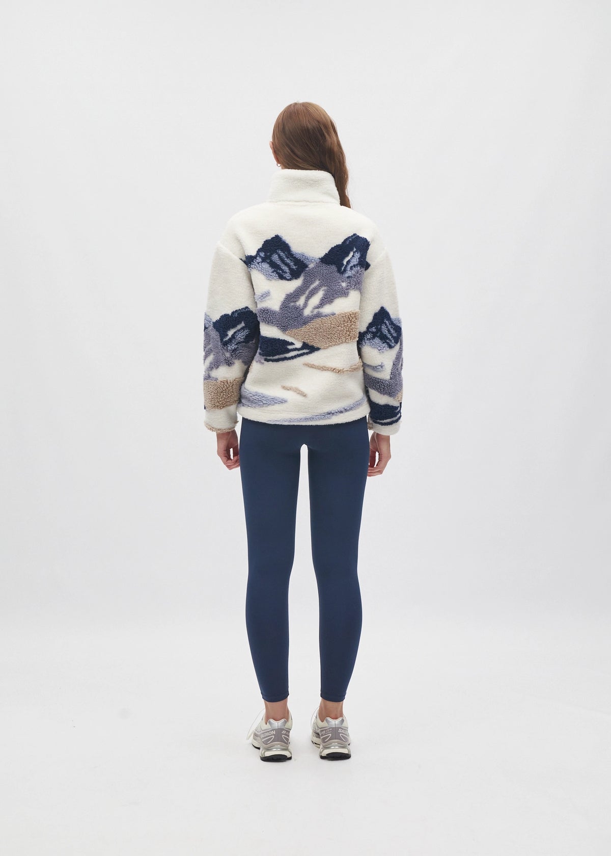 Novita Full Zip Multi Blue