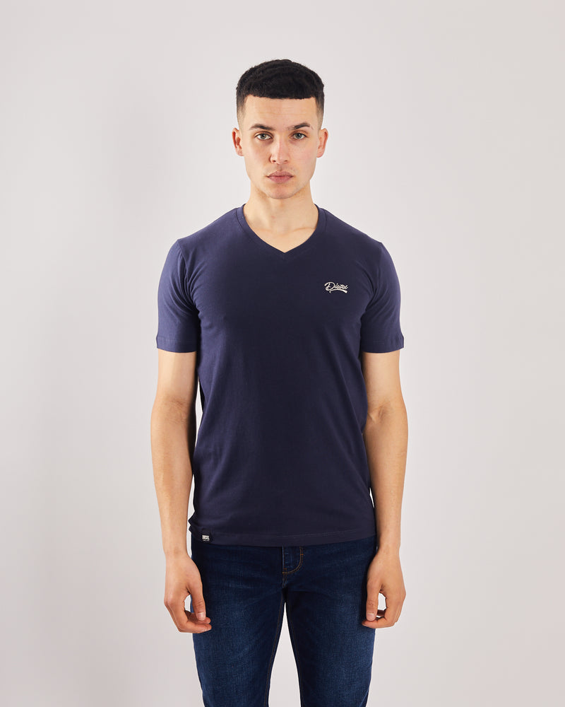 Basic Oakley V Neck Navy Iris