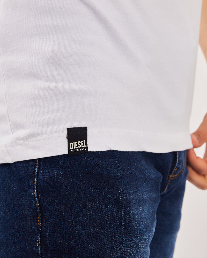Basic Oakley V Neck Optic White