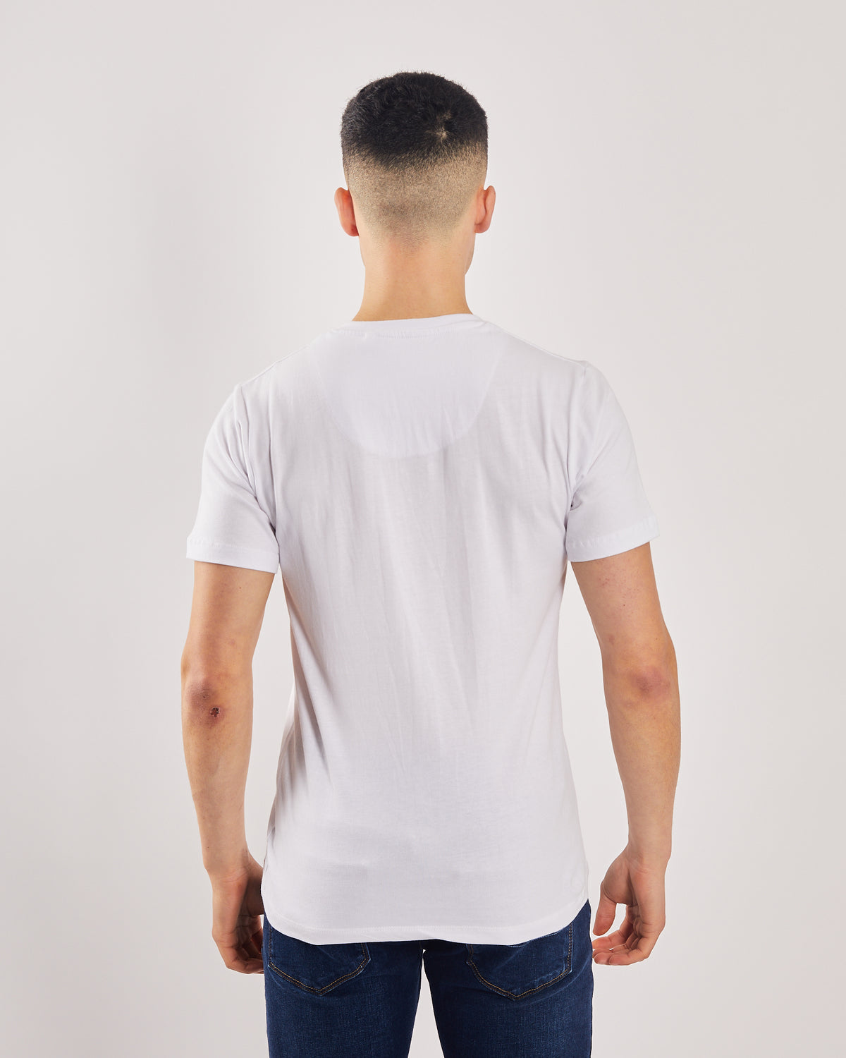 Basic Oakley V Neck Optic White