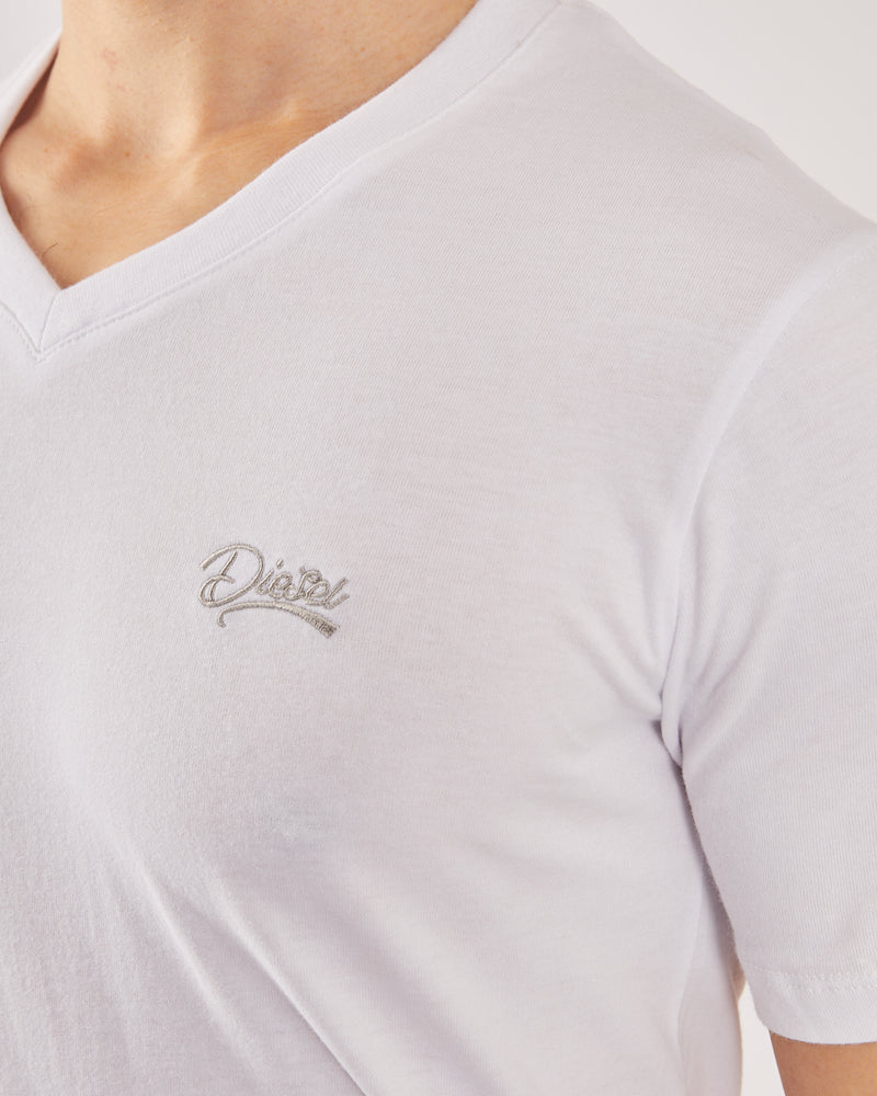 Basic Oakley V Neck Optic White